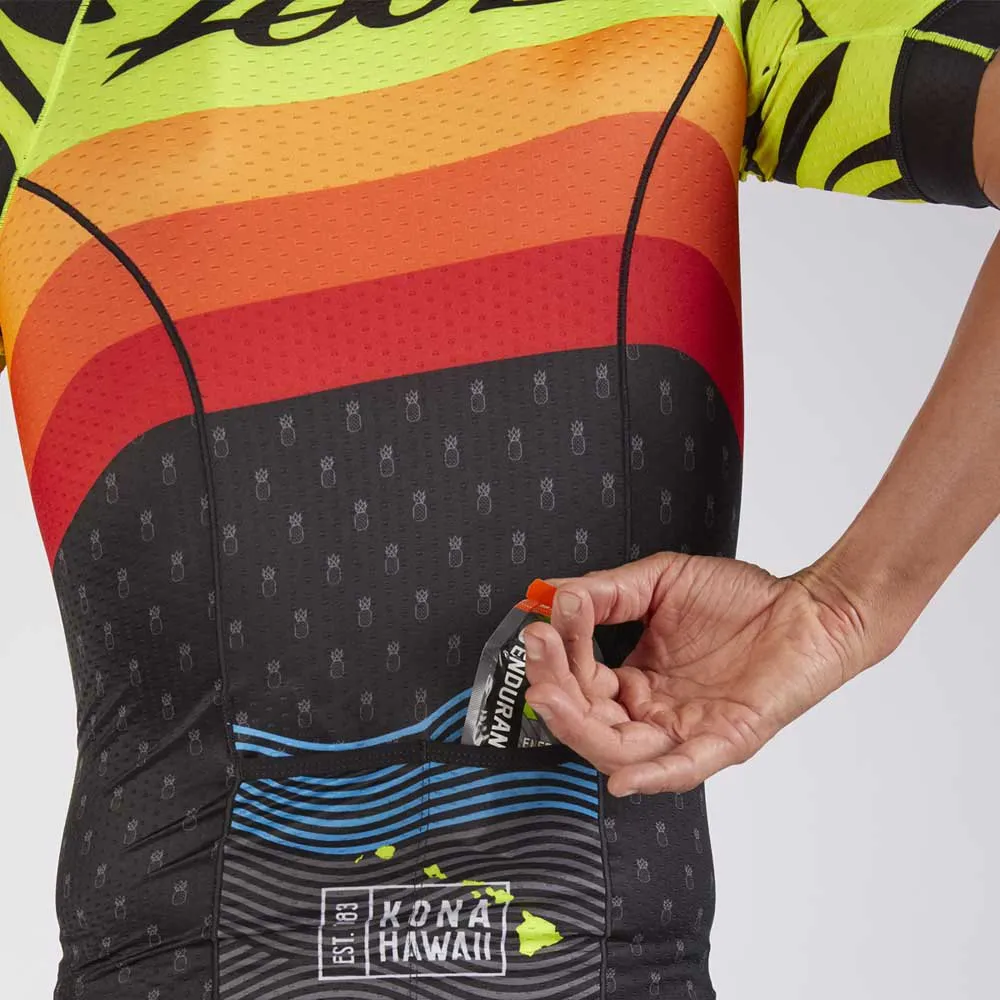 Zoot Ltd Aero Ali´i 19 Kort Ermet Trøye, Black / yellow, S Zoot Ltd Aero Ali´i 19 Kort Ermet Trøye, Black / yellow, S