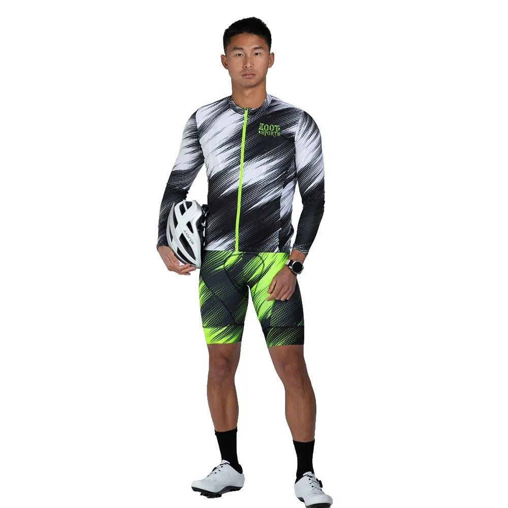 Zoot Ltd Cycle Sun Stop Exposed Zipper Langermet Trøye