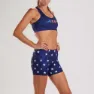 Zoot Ltd Pulse Korte Leggings female, Stars & stripes
