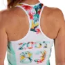 Zoot Ltd Racerback 83 19 Ermeløs Sykkeltrøye, Green / flowers, XS