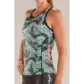 Zoot Ltd Racerback Tokyo Ermeløs Sykkeltrøye, Black / green, XXL