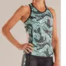 Zoot Ltd Racerback Tokyo Ermeløs Sykkeltrøye, Black / green, XXL