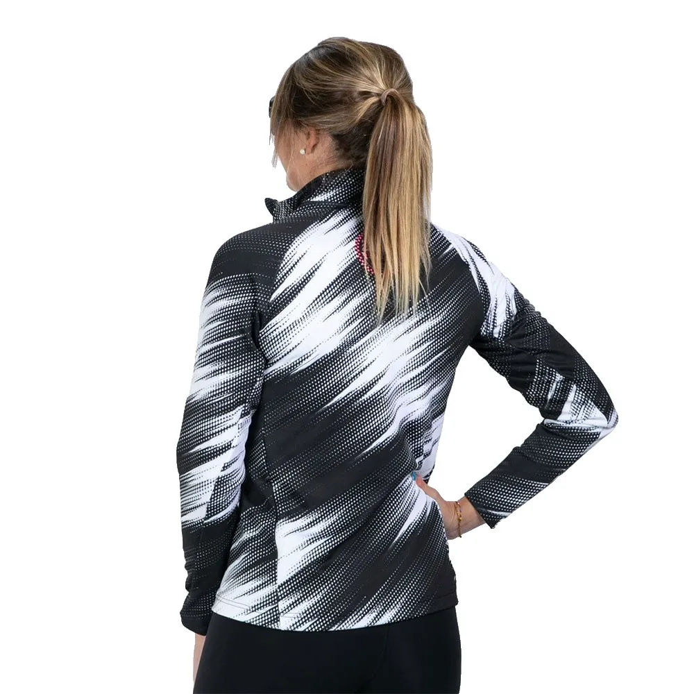 Zoot Ltd Run Thermal Fleecejakke Med Halv Glidelås female