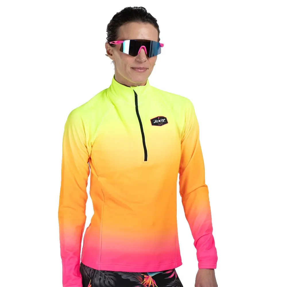 Zoot Ltd Run Thermal Fleecejakke Med Halv Glidelås female Zoot Ltd Run Thermal Fleecejakke Med Halv Glidelås female