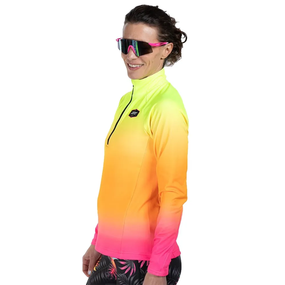 Zoot Ltd Run Thermal Fleecejakke Med Halv Glidelås female Zoot Ltd Run Thermal Fleecejakke Med Halv Glidelås female