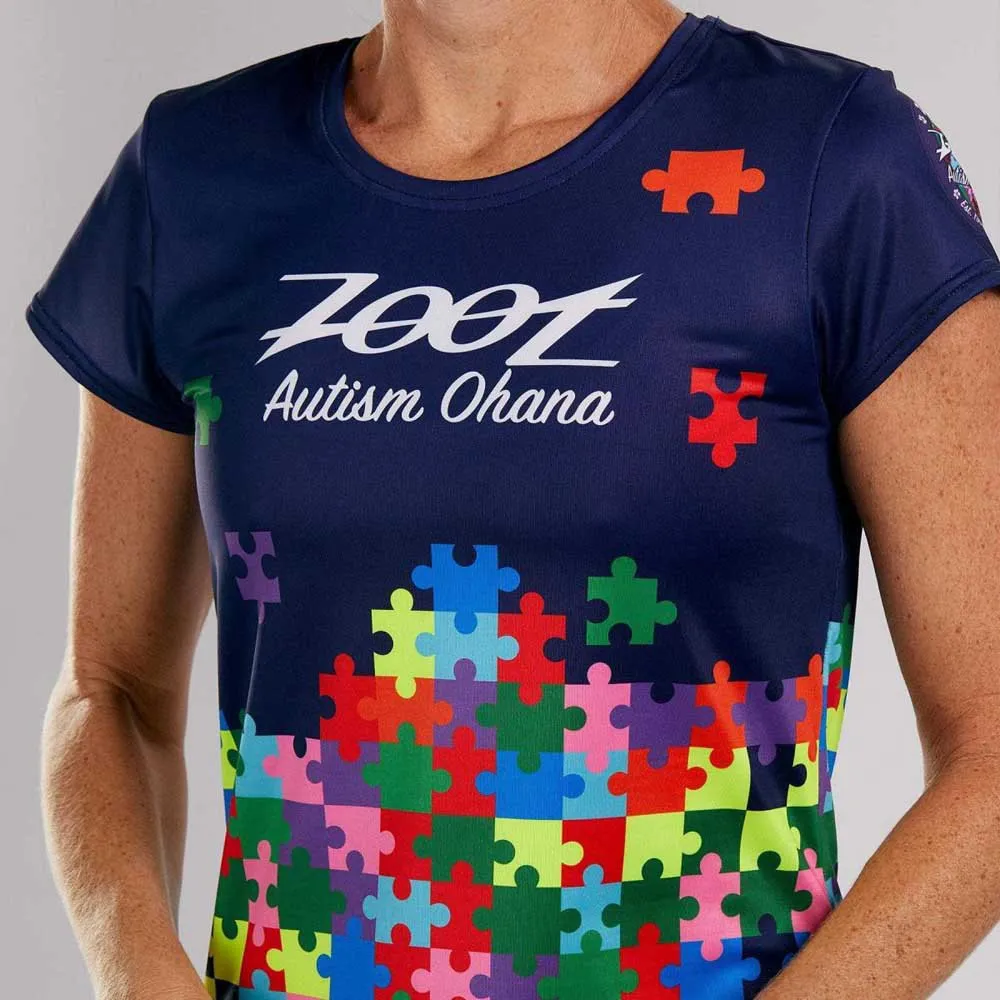 Zoot Ltd Sport Kortarmet T-skjorte female, Autism ohana Zoot Ltd Sport Kortarmet T-skjorte female, Autism ohana