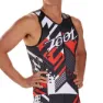 Zoot Ltd Team 19 Ermeløs Sykkeltrøye, Black / red / white, S