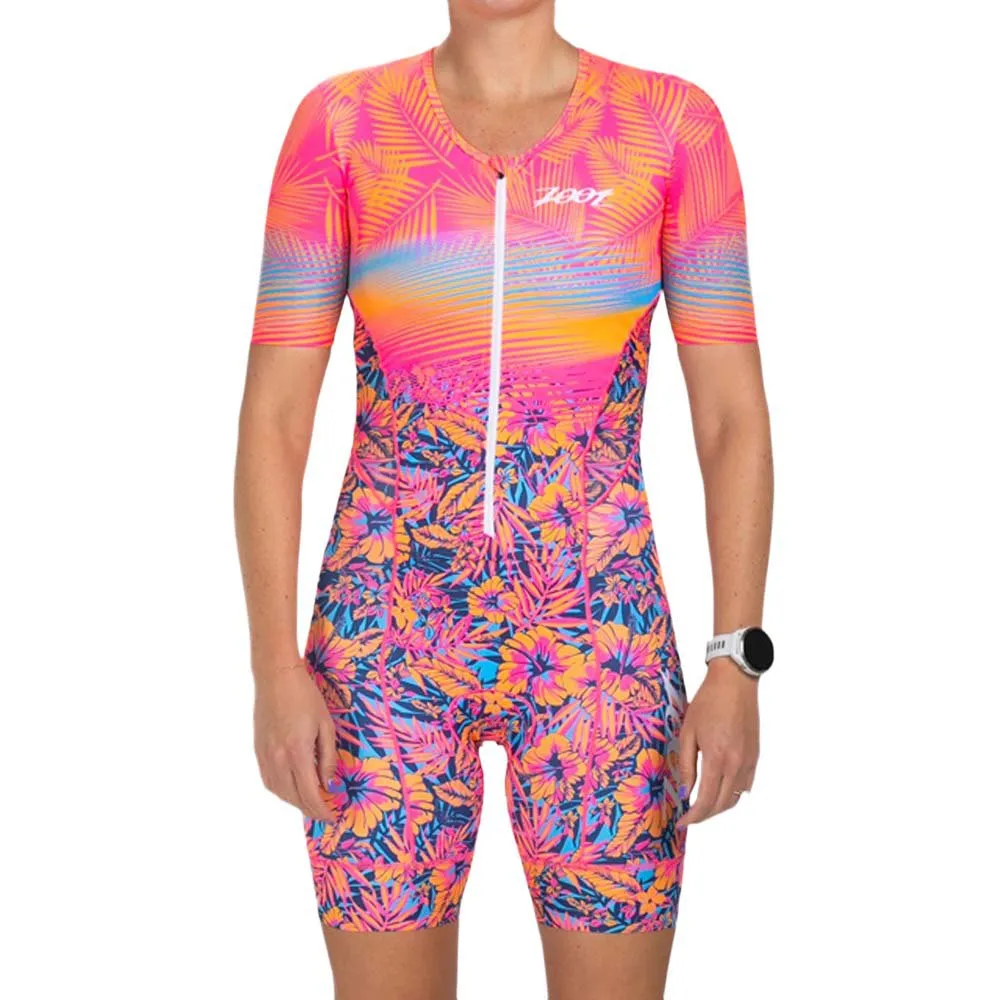 Zoot Ltd Tri Racesuit Kortermet Trisuit female