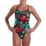 Zoot Peace Love Aloha Badetøy female, Green / red