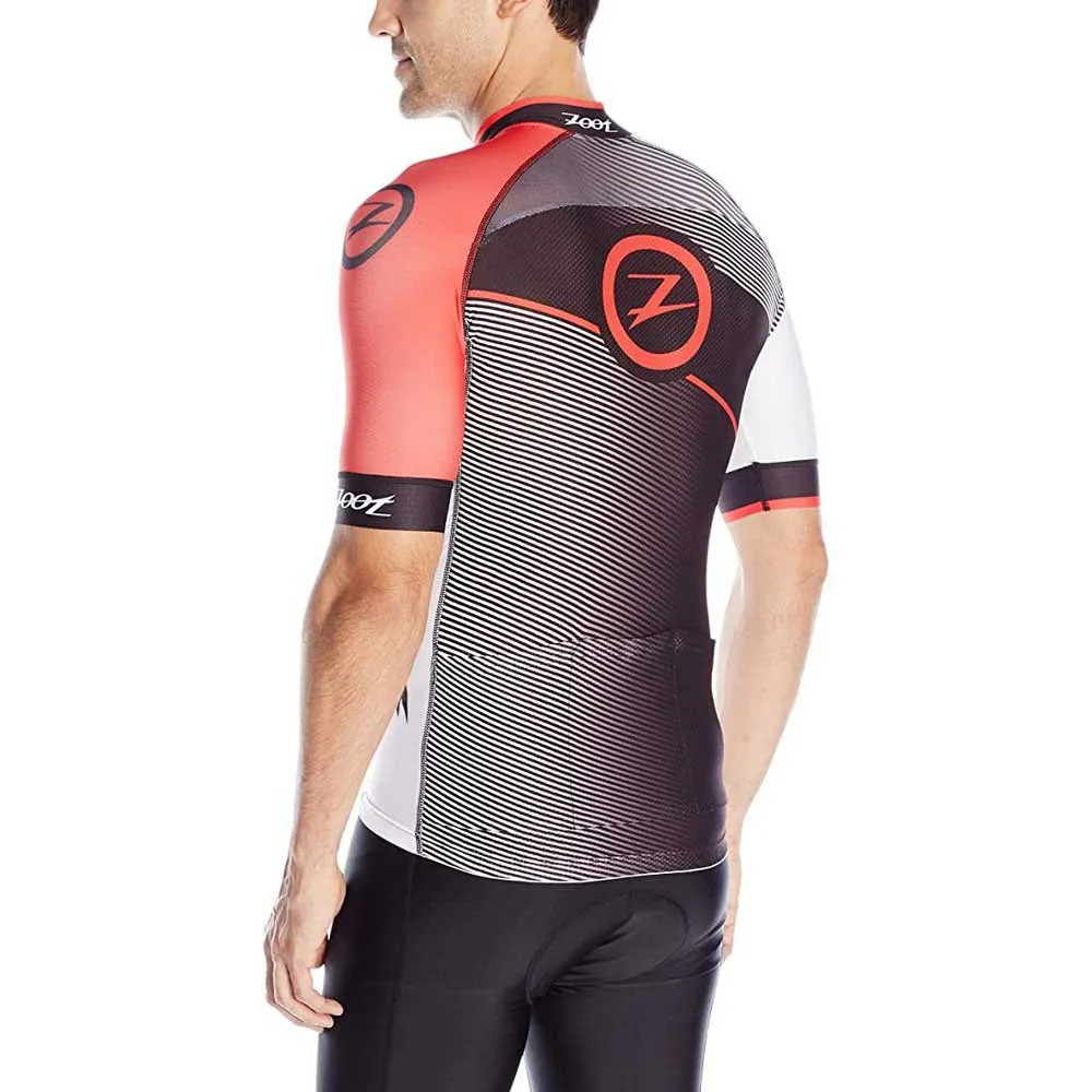 Zoot Team Cycle Kort Ermet Trøye, Black / race day red, M Zoot Team Cycle Kort Ermet Trøye, Black / race day red, M