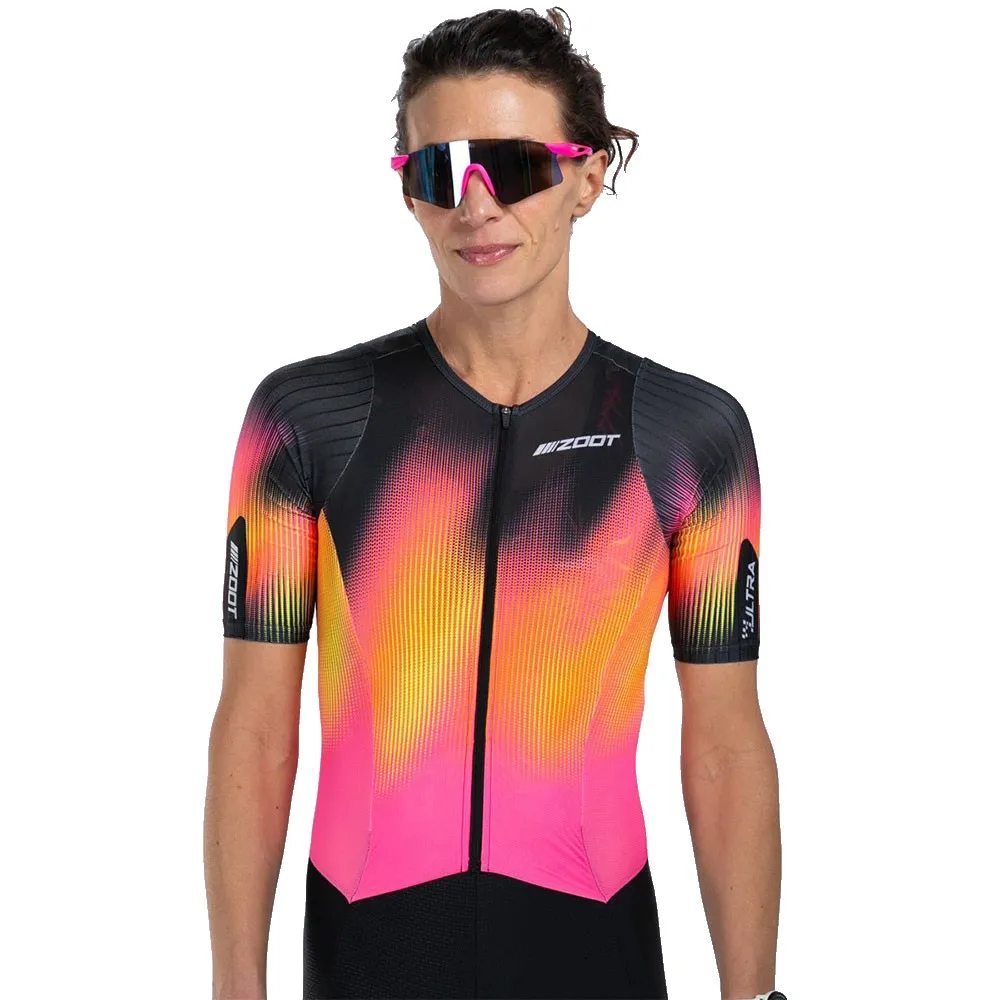 Zoot Ultra Tri P1 Exos Kortermet Trisuit female Zoot Ultra Tri P1 Exos Kortermet Trisuit female