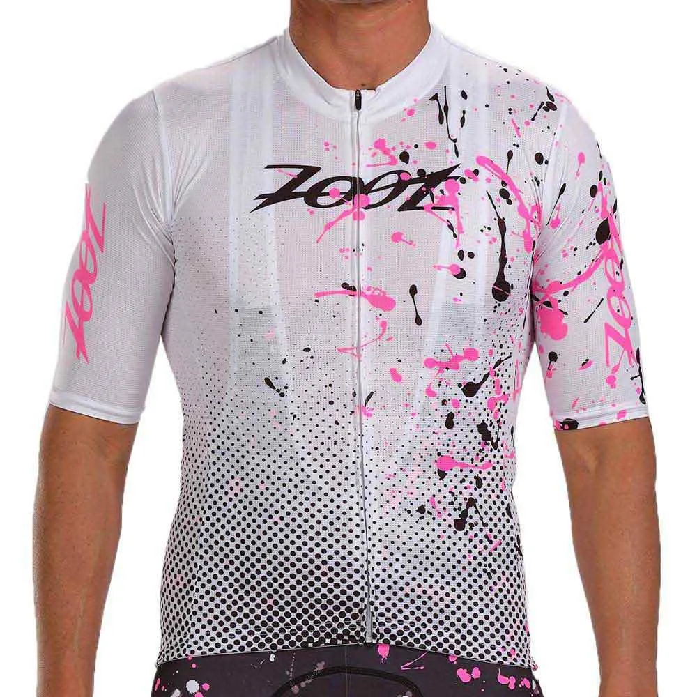Zoot Yoyoyo Kort Ermet Trøye, White / pink / black, XXL Zoot Yoyoyo Kort Ermet Trøye, White / pink / black, XXL