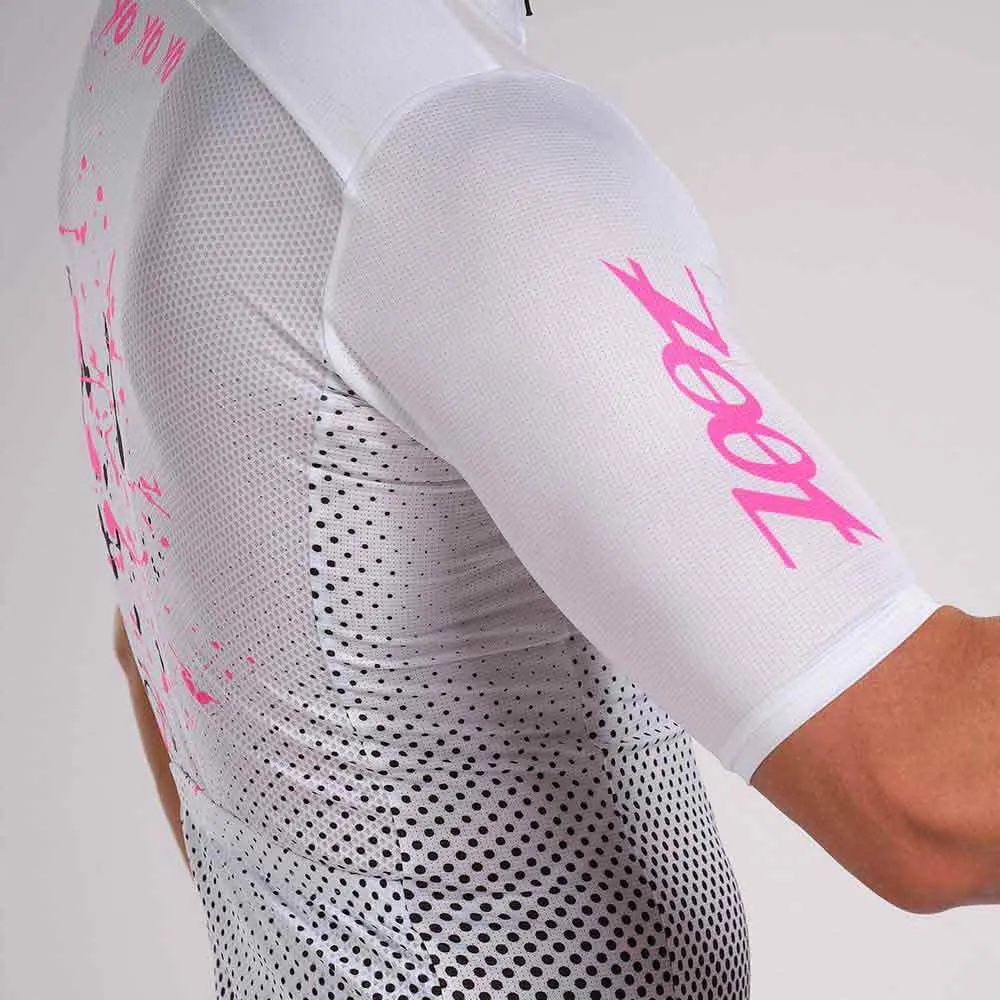 Zoot Yoyoyo Kort Ermet Trøye, White / pink / black, XXL Zoot Yoyoyo Kort Ermet Trøye, White / pink / black, XXL