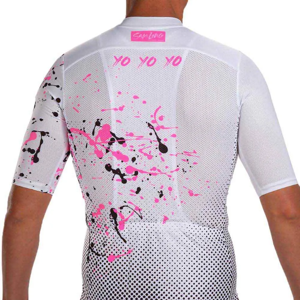 Zoot Yoyoyo Kort Ermet Trøye, White / pink / black, XXL Zoot Yoyoyo Kort Ermet Trøye, White / pink / black, XXL