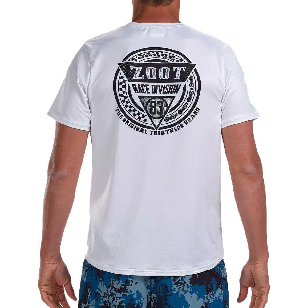 Zoot Yoyoyo Kortarmet T-skjorte male, White / pink / black