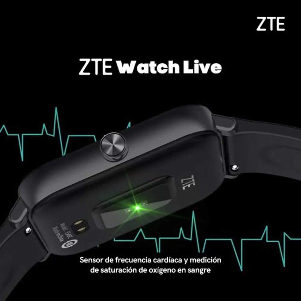 ZTE Watch Live 2 Smartklokke, Black ZTE Watch Live 2 Smartklokke, Black