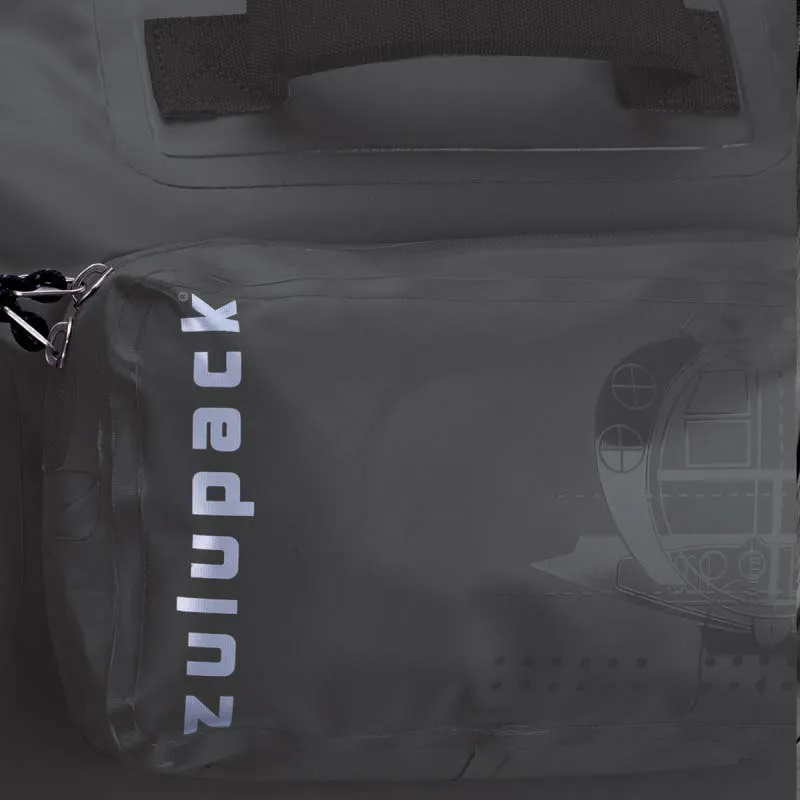 Zulupack Barracuda 138l Veske, Black Zulupack Barracuda 138l Veske, Black