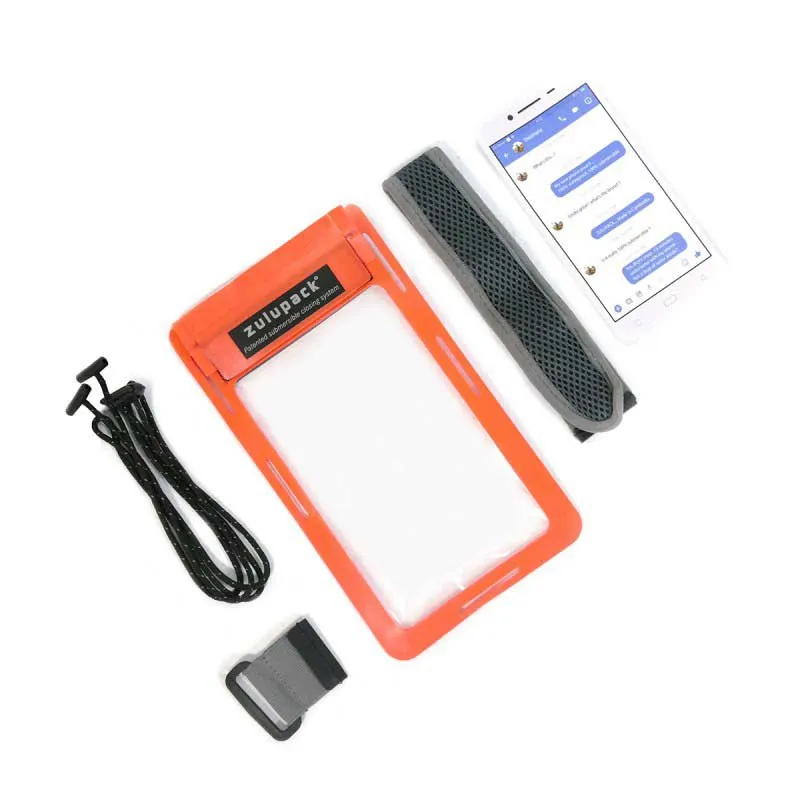 Zulupack Telefonetui Med Lomme, Orange