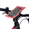 Zulupack Twist & Ride Styretelefonholder, Black / orange, One Size