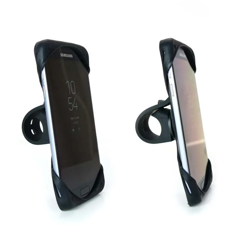 Zulupack Twist & Ride Styretelefonholder, Black / orange, One Size Zulupack Twist & Ride Styretelefonholder, Black / orange, One Size