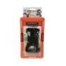 Zulupack Twist & Ride Styretelefonholder, Black / orange, One Size