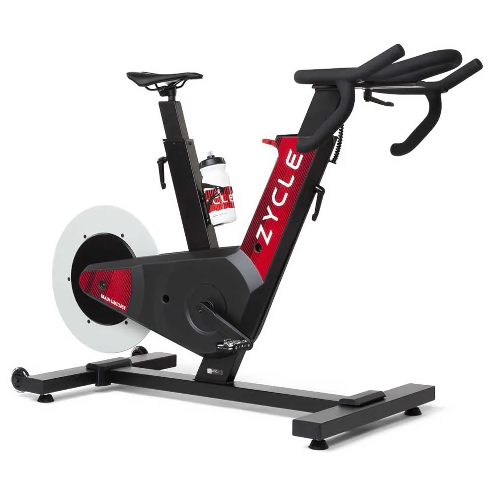ZYCLE Smart Zbike 2.0 Innendørs Sykkel, Black / red, One Size